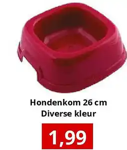 NH Market Hondenkom 26 cm Diverse kleur aanbieding