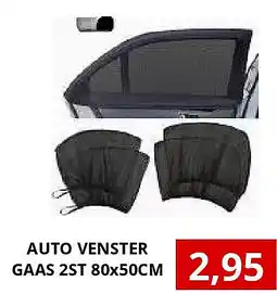 NH Market AUTO VENSTER GAAS 2ST 80x50CM aanbieding