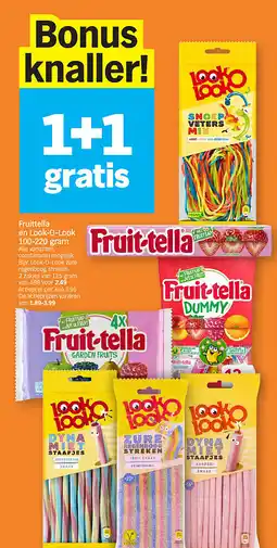 Albert Heijn Fruittella en Look-O-Look 100-220 gram aanbieding