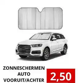 NH Market ZONNESCHERMEN AUTO VOORUIT/ACHTER aanbieding