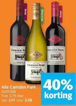 Albert Heijn Alle Camden Park aanbieding