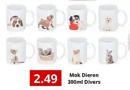 NH Market Mok Dieren 300ml Divers aanbieding