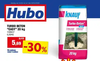 TURBO BETON “EASY” 20 kg