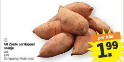 Albert Heijn AH Zoete aardappel oranje aanbieding