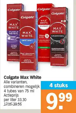 Albert Heijn Colgate Max White aanbieding