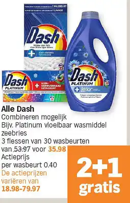 Albert Heijn Alle Dash aanbieding