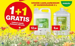 Hubo GROENE AANSLAGREINIGER OF HUISHOUDAZIJN 5 L aanbieding