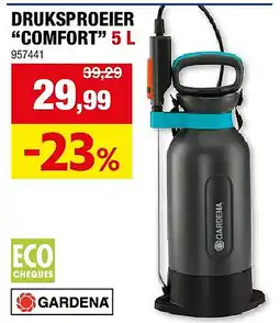 Hubo DRUKSPROEIER “COMFORT” 5 L aanbieding