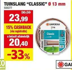 Hubo TUINSLANG “CLASSIC” Ø 13 mm aanbieding