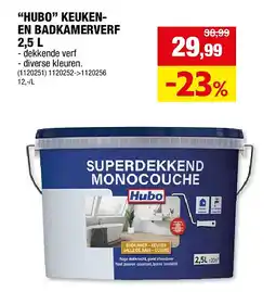 Hubo “HUBO” KEUKENEN BADKAMERVERF 2,5 L aanbieding