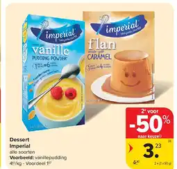 Carrefour Dessert Imperial aanbieding