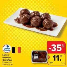 Carrefour Luikse balletjes Carrefour aanbieding