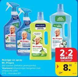 Carrefour Reiniger en spray Mr. Propre aanbieding