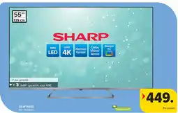 Carrefour SHARP 55JP7665E LED TV aanbieding
