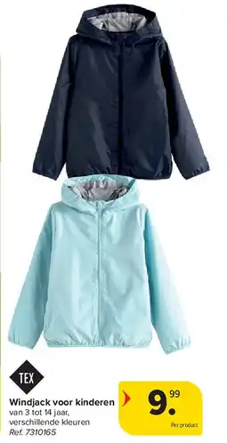 Carrefour Windjack voor kinderen aanbieding