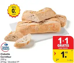 Carrefour Ciabatta Carrefour aanbieding