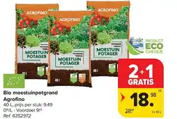 Carrefour Bio moestuinpotgrond Agrofi no aanbieding
