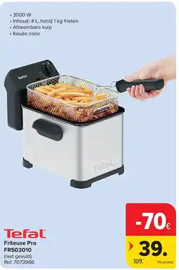 Carrefour Friteuse Pro FR503010 aanbieding