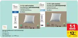 Carrefour Stevig hoofdkussen anti-huisstofmijt aanbieding