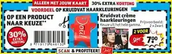 Kruidvat Kruidvat crème haarkleuringen zwart aanbieding