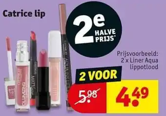Kruidvat Liner aqua lippotlood aanbieding