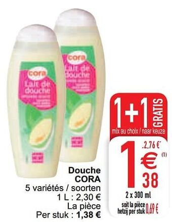 Cora Douche cora aanbieding