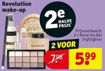 Kruidvat Raise the bar highlighter aanbieding