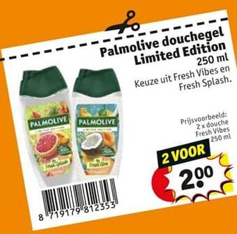 Kruidvat Douche fresh vibes aanbieding