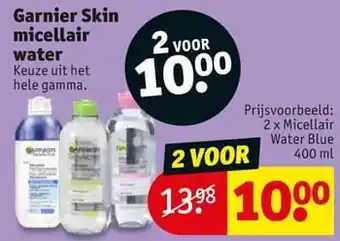 Kruidvat Micellair water blue aanbieding