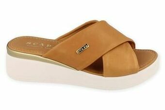 Scapa Slipper Dames Soft Leder - Cognac