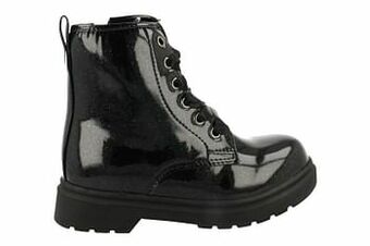 Mode-Mania Bottine Meisjes Maat 28/35 Trend Glitter - Zwart