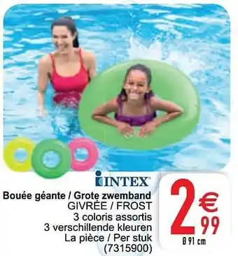 Cora Bouée géante - grote zwemband givrée - frost aanbieding