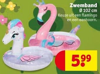 Kruidvat Zwemband aanbieding