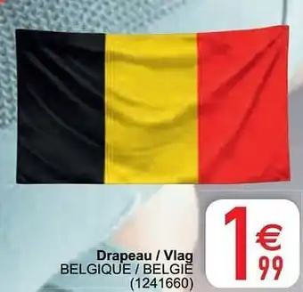 Cora Drapeau - vlag belgique - belgië aanbieding