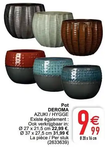 Cora Pot deroma azuki - hygge aanbieding