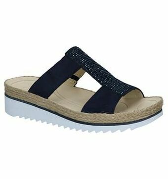 Torfs Gabor Best Fitting Blauwe Slippers aanbieding