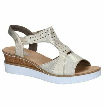 Rieker Gouden Sandalen