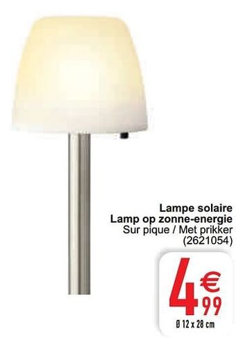 Cora Lampe solaire lamp op zonne-energie aanbieding