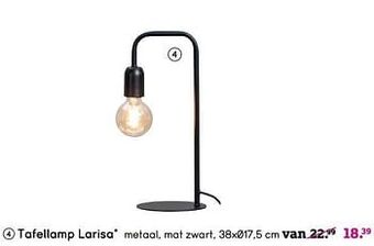 Leen Bakker Tafellamp larisa aanbieding