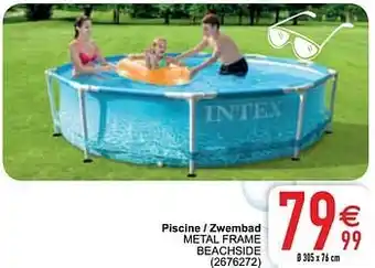 Cora Piscine - zwembad metal frame beachside aanbieding