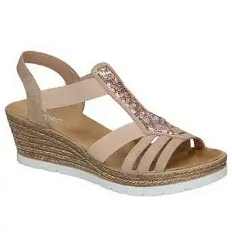 Torfs Rieker Nude Sandalen aanbieding