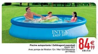Cora Piscine autoportante - zelfdragend zwembad easy set aanbieding