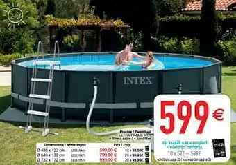 Cora Piscine - zwembad aanbieding