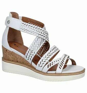Torfs Tamaris Touch it Witte Sandalen aanbieding