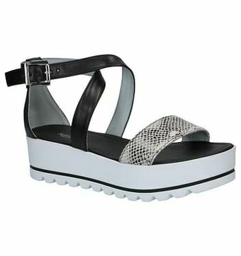 Torfs NeroGiadini Zwarte Plateau Sandalen aanbieding