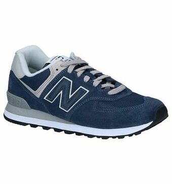 Torfs New Balance ML574 Blauwe Sneakers aanbieding