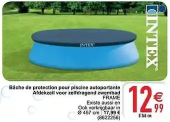 Cora Bâche de protection pour piscine autoportante afdekzeil voor zelfdragend zwembad frame aanbieding