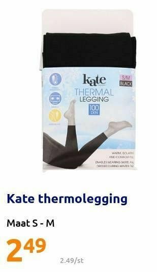 Action Kate thermolegging aanbieding