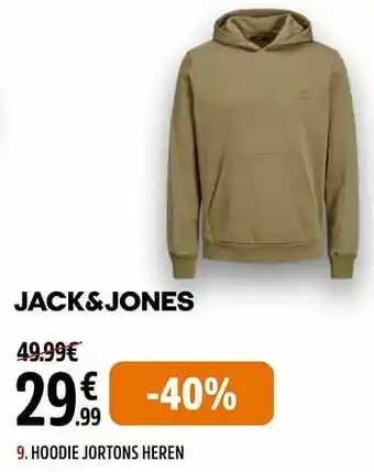 Intersport Hoodie jortons heren aanbieding