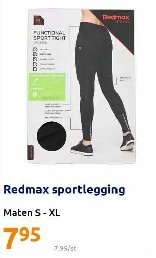 Action Redmax sportlegging aanbieding